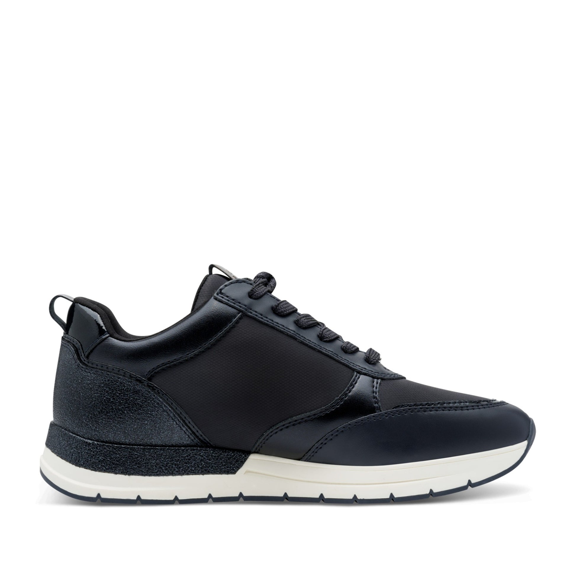 Women's Black Fashion Sneakers