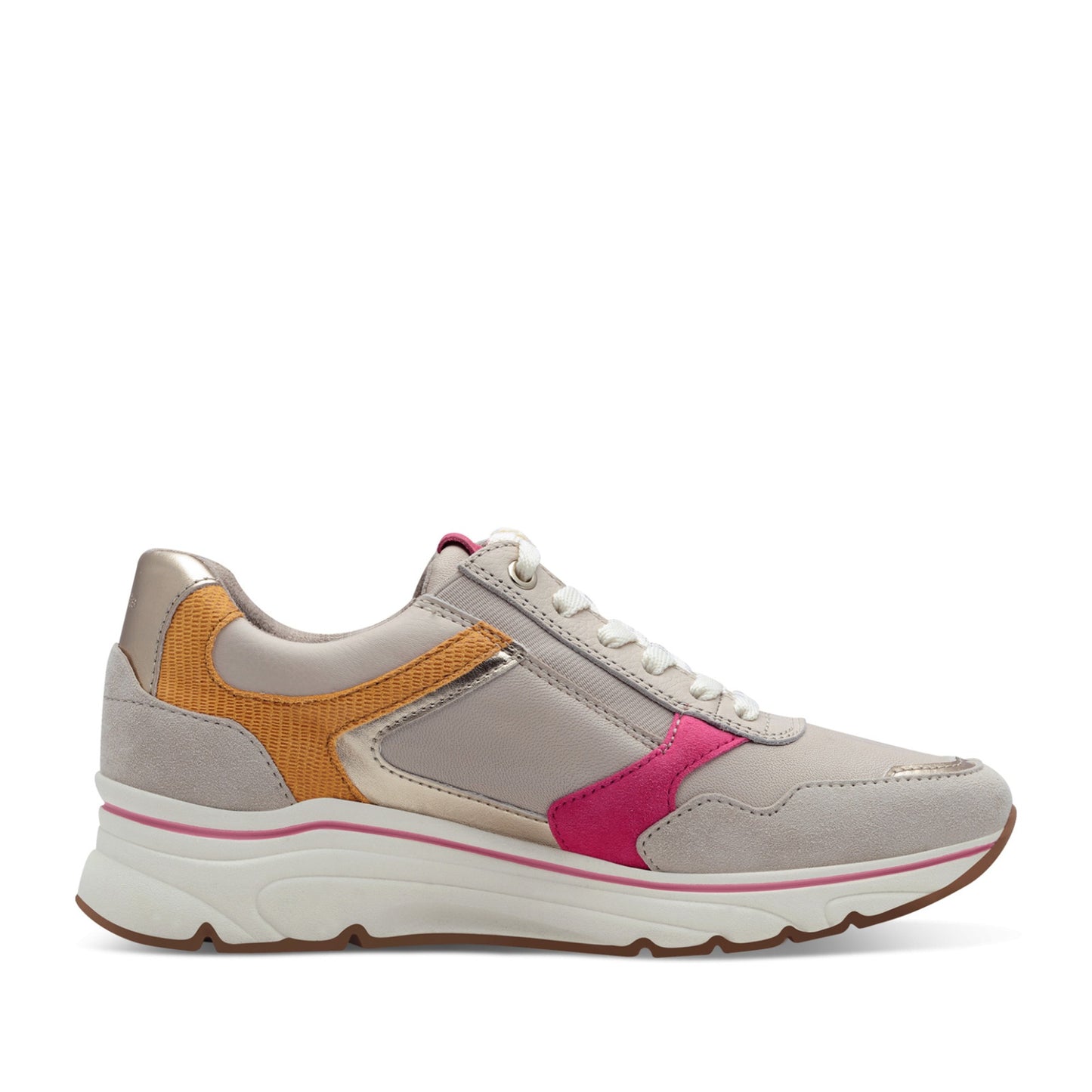 Women's White Fashion Sneakers