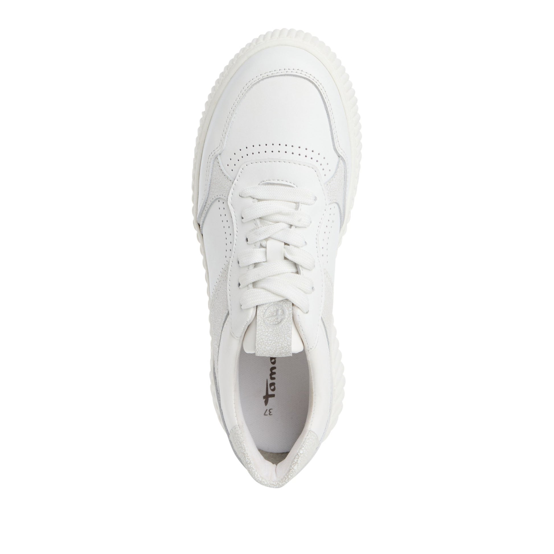 Women's White Fashion Sneakers