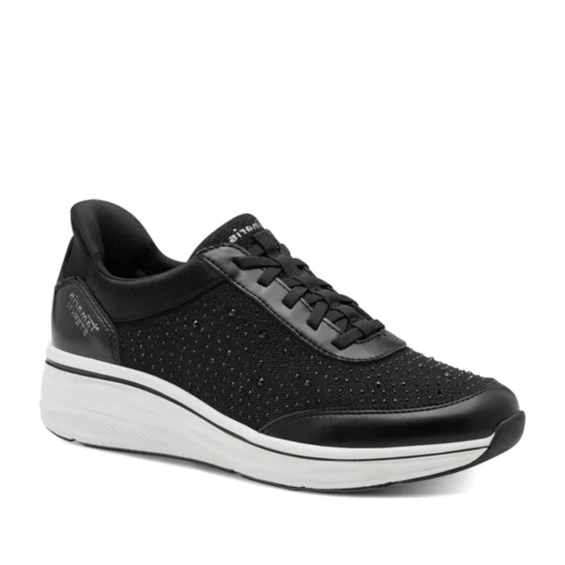 Women's Black Fashion Sneakers