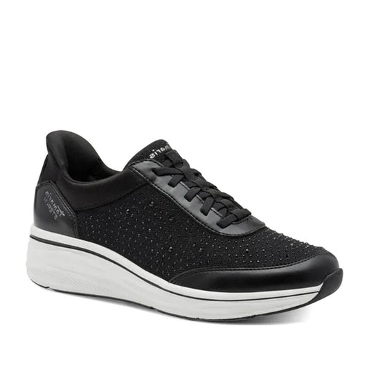 Women's Black Fashion Sneakers