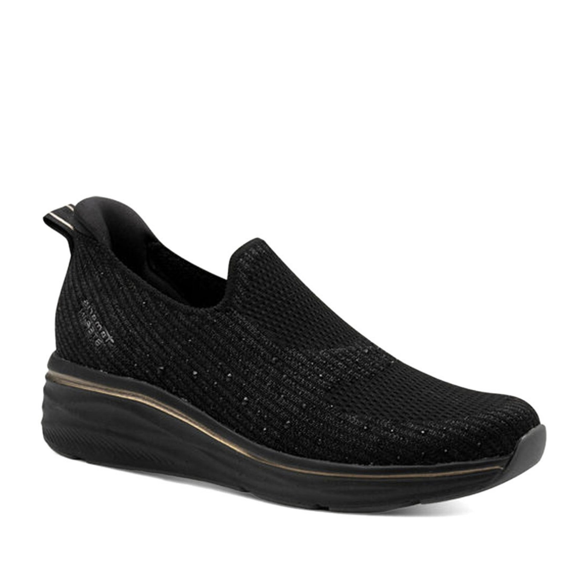 Women's Black Fashion Sneakers