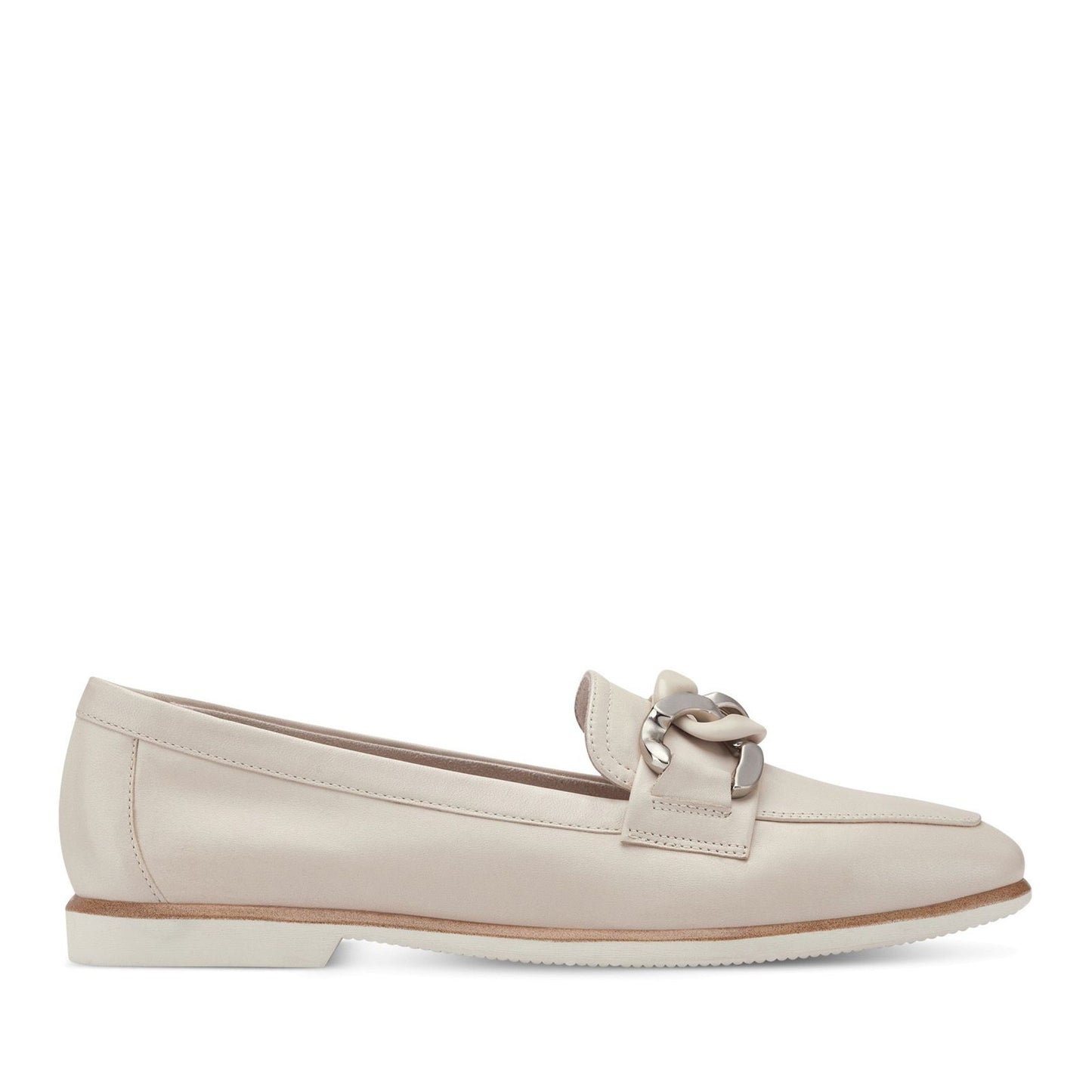 Women's Beige Loafers