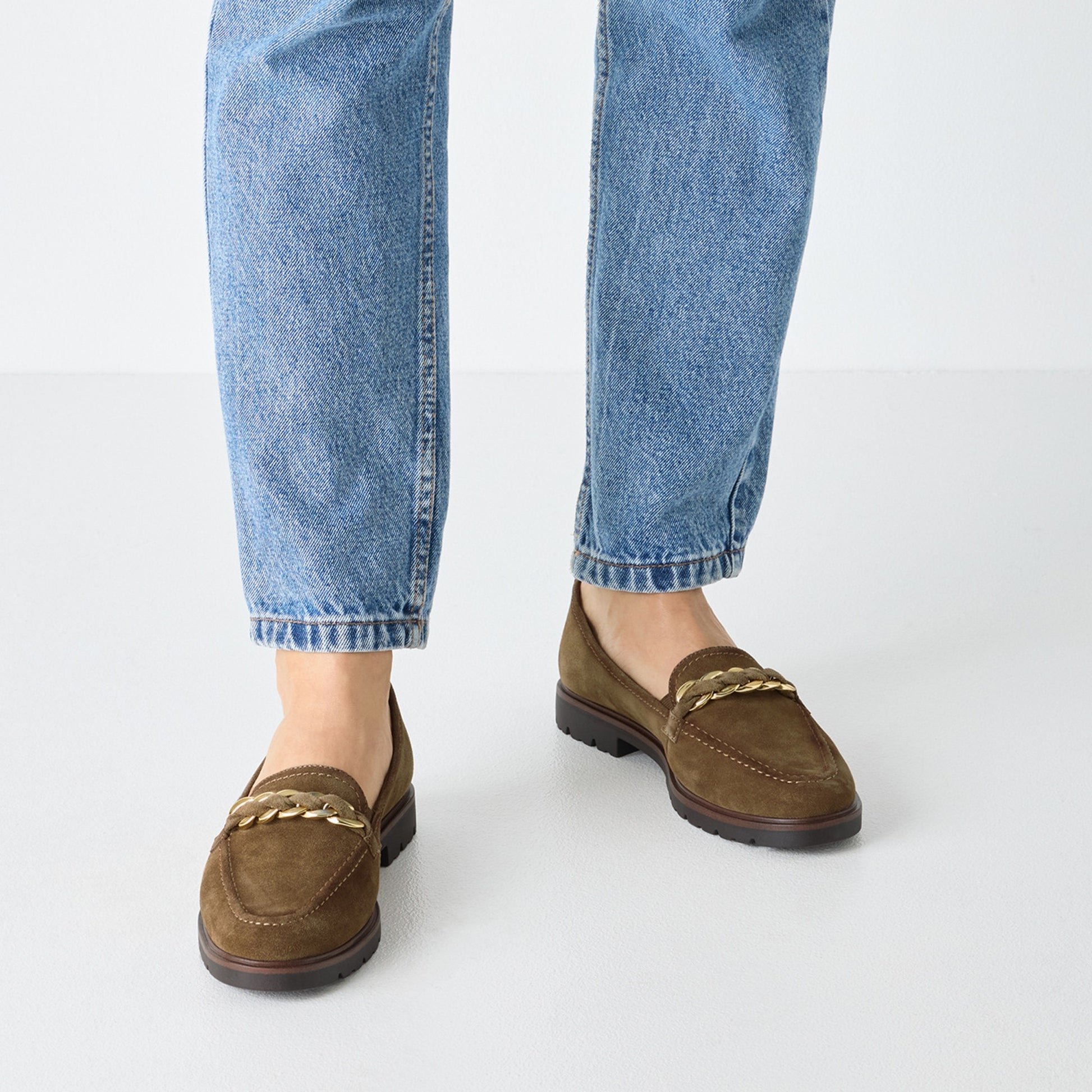 Women's Brown Loafers