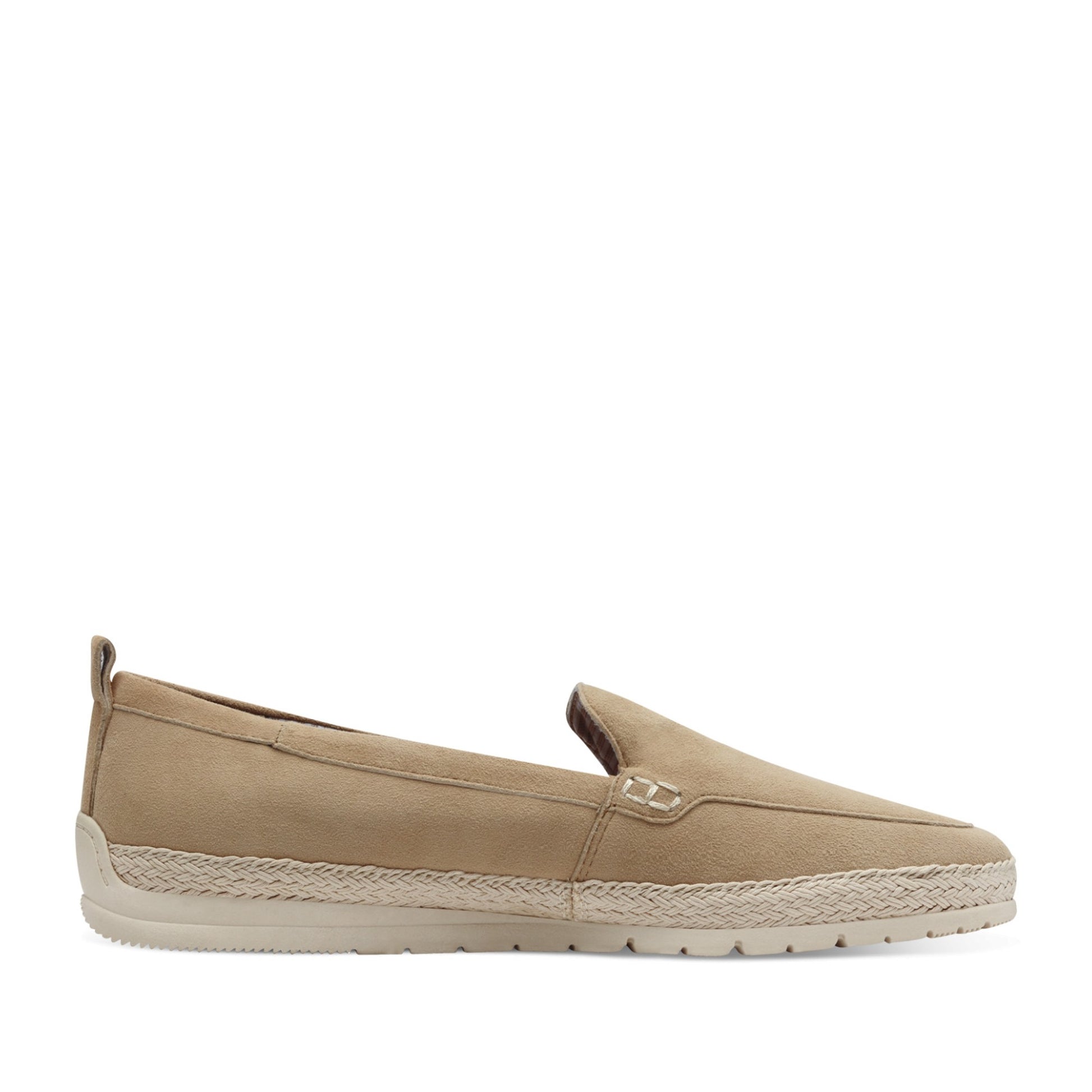 Women's Beige Moccasins
