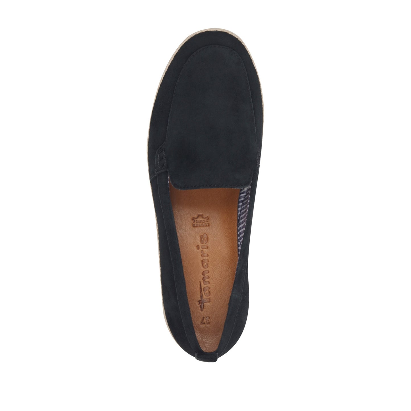 Women's Blue Moccasins