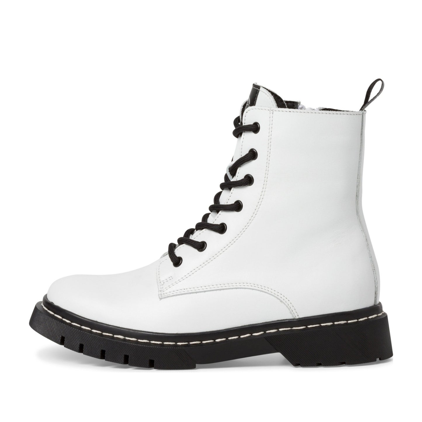 Women's White Ankle Boots