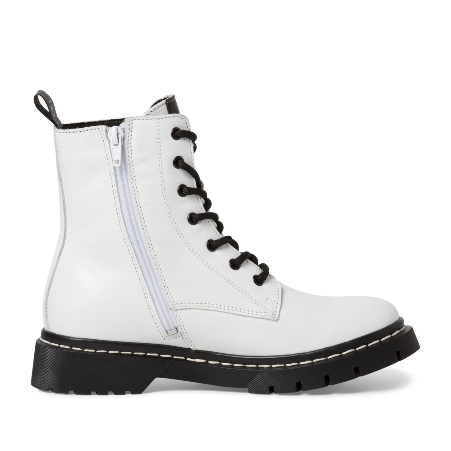 Women's White Ankle Boots