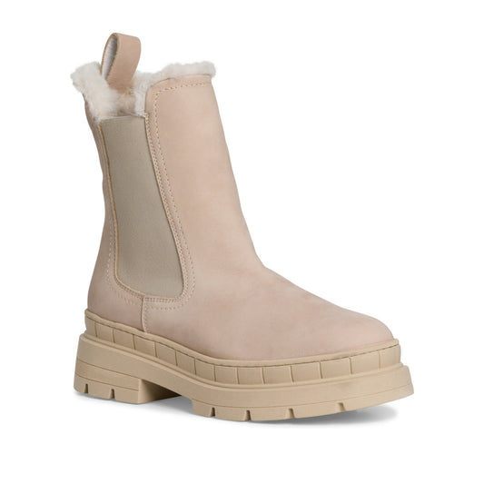 Women's Beige Ankle Boots