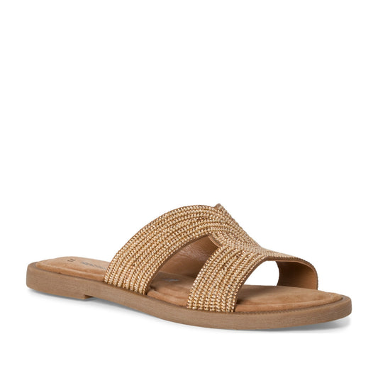 Women's Beige Slippers