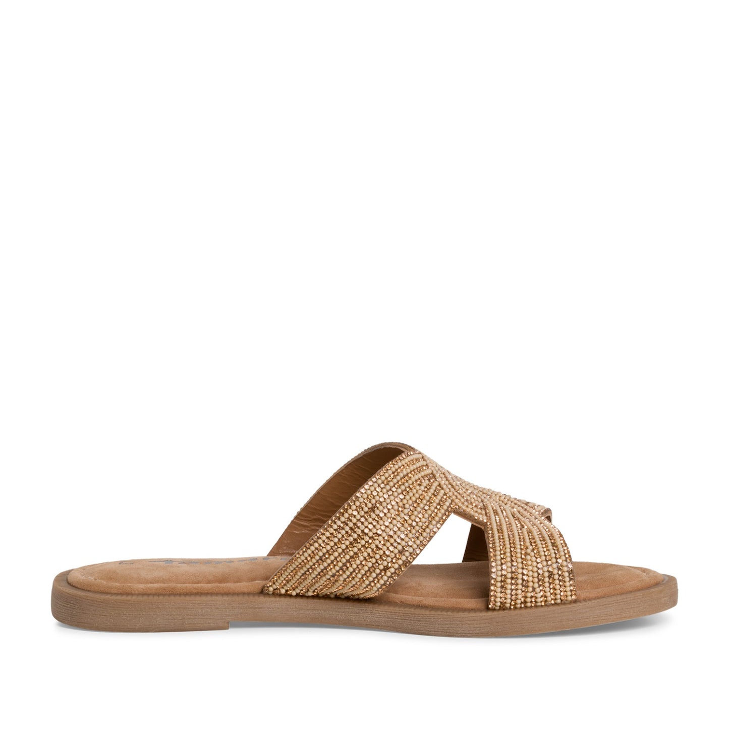 Women's Beige Slippers
