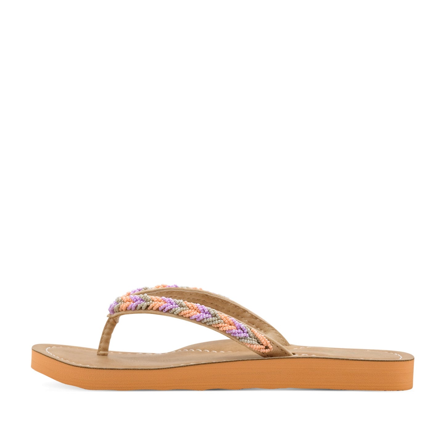 Women's Orange Flip Flops