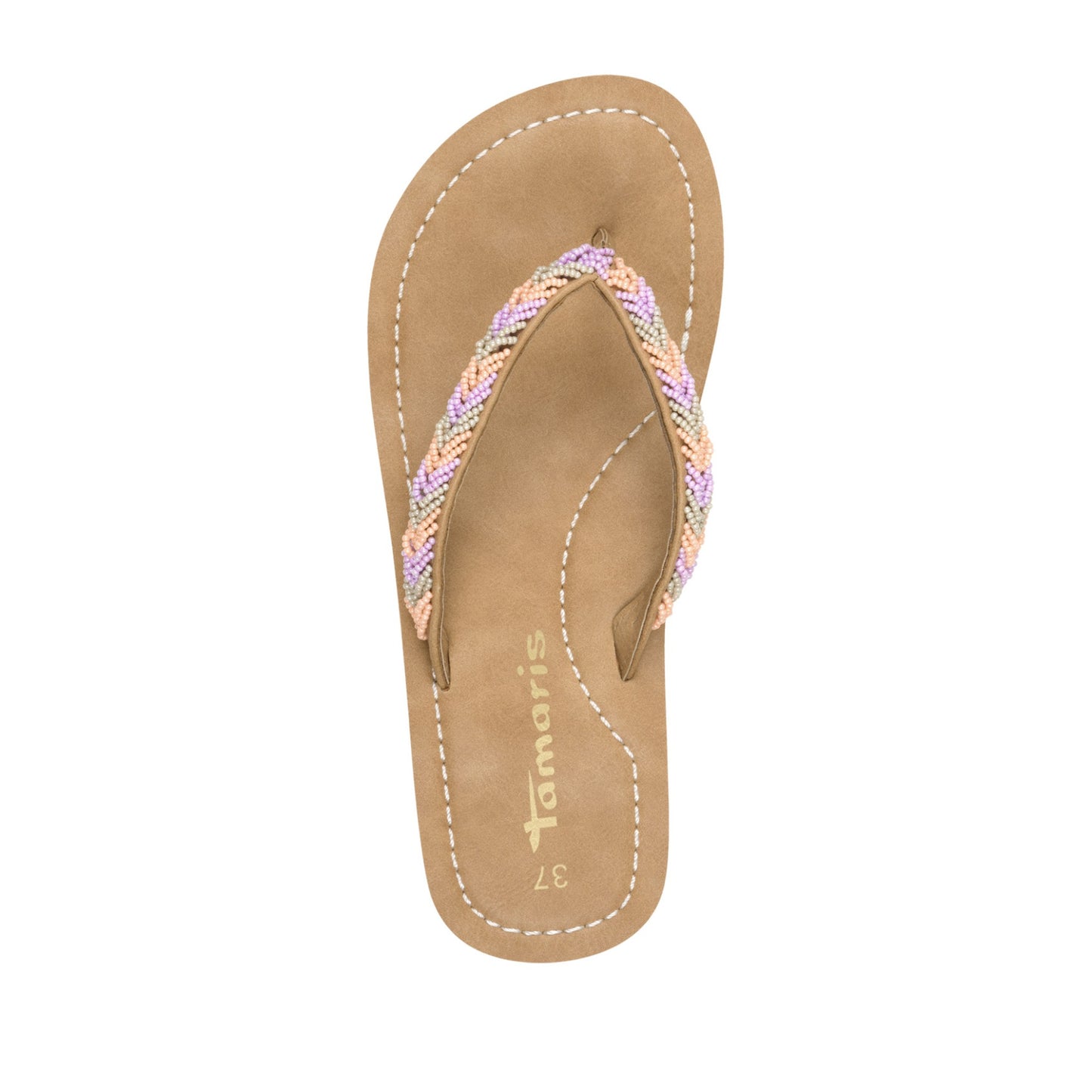 Women's Orange Flip Flops