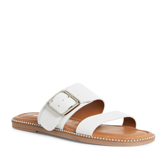 Women's White Slippers