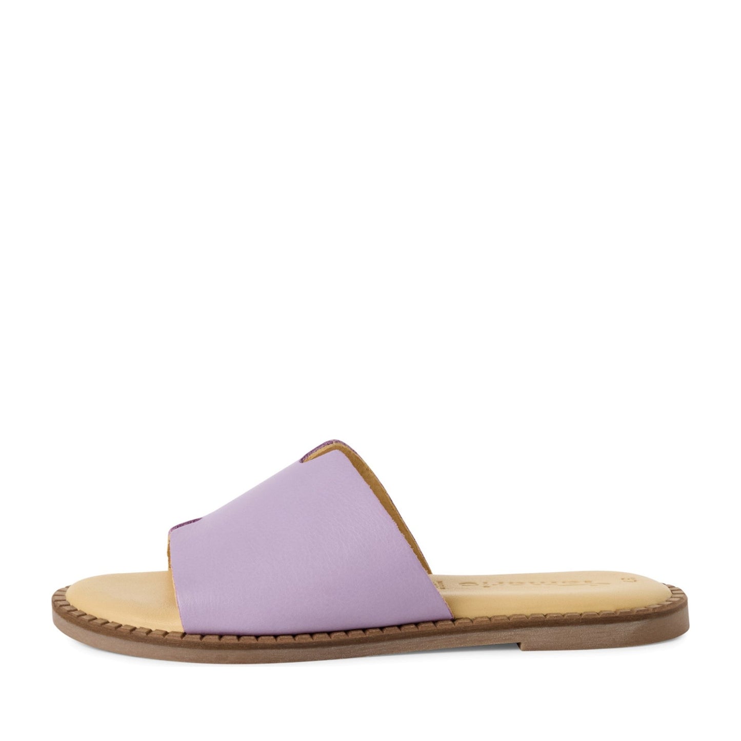 Women's Purple Open-Toe Slippers