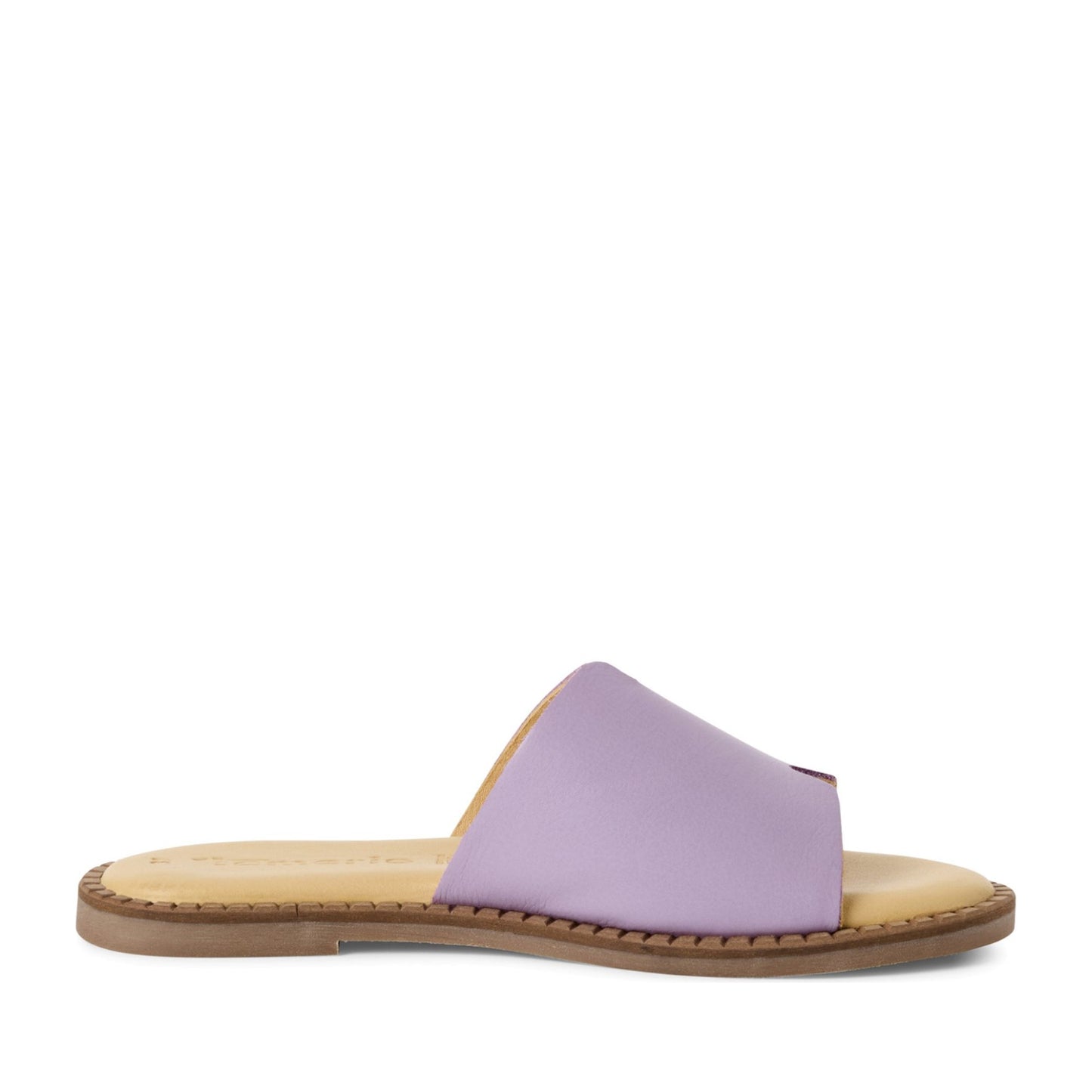 Women's Purple Open-Toe Slippers