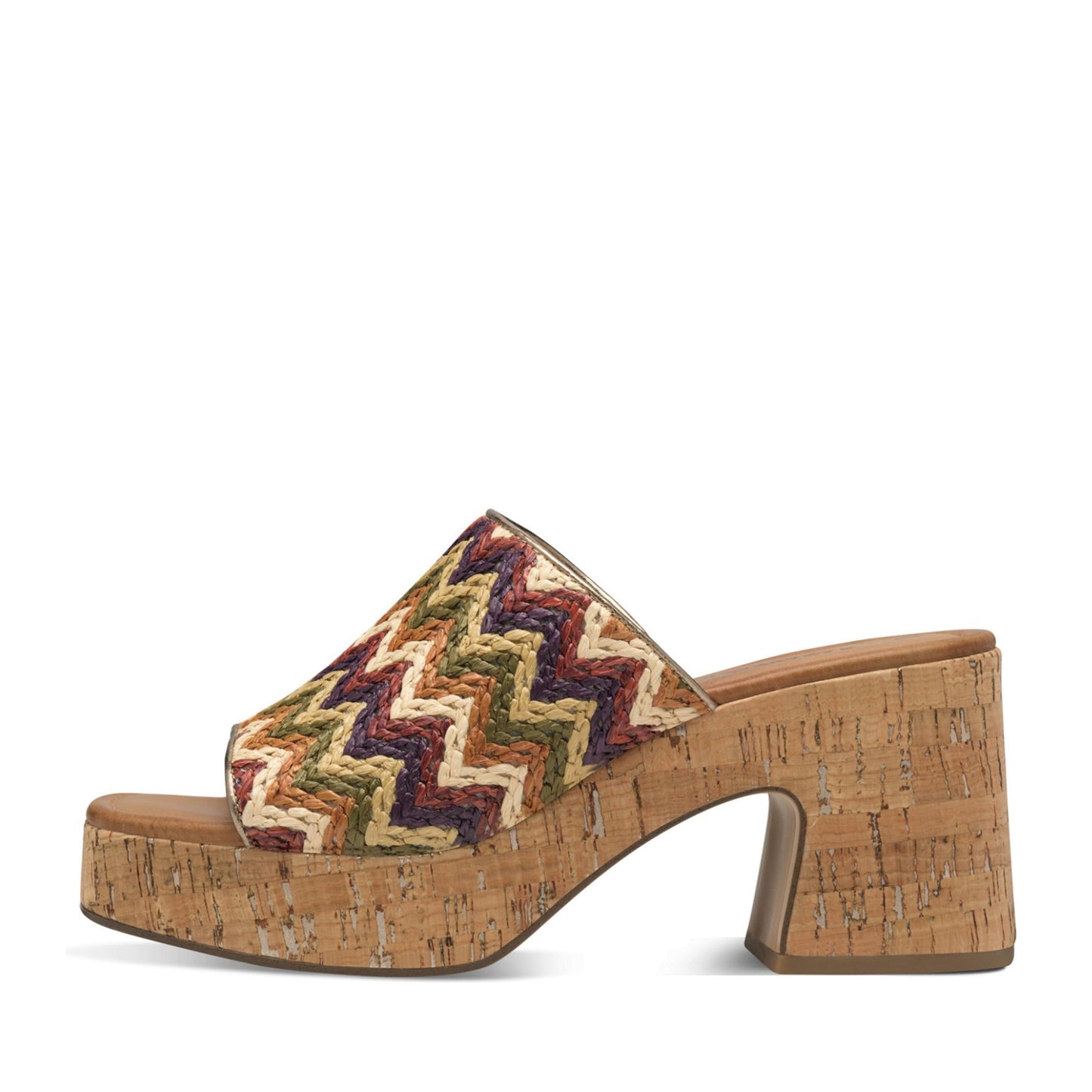 Women's Multicolor Mule Slippers