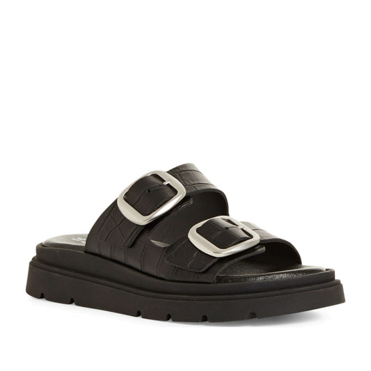 Women's Black Slippers