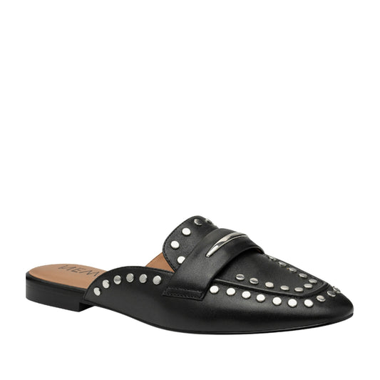 Women's Black Mule Slippers