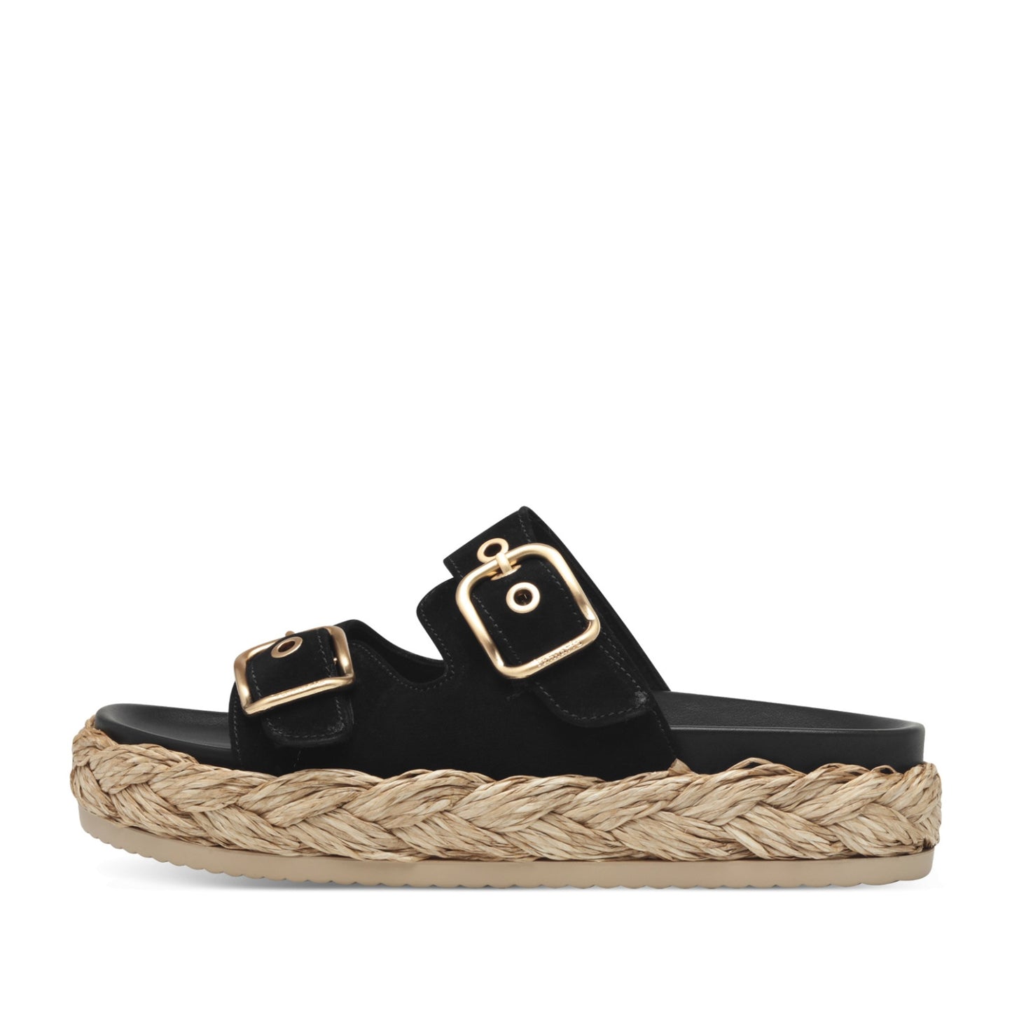 Women's Black Mule Slippers