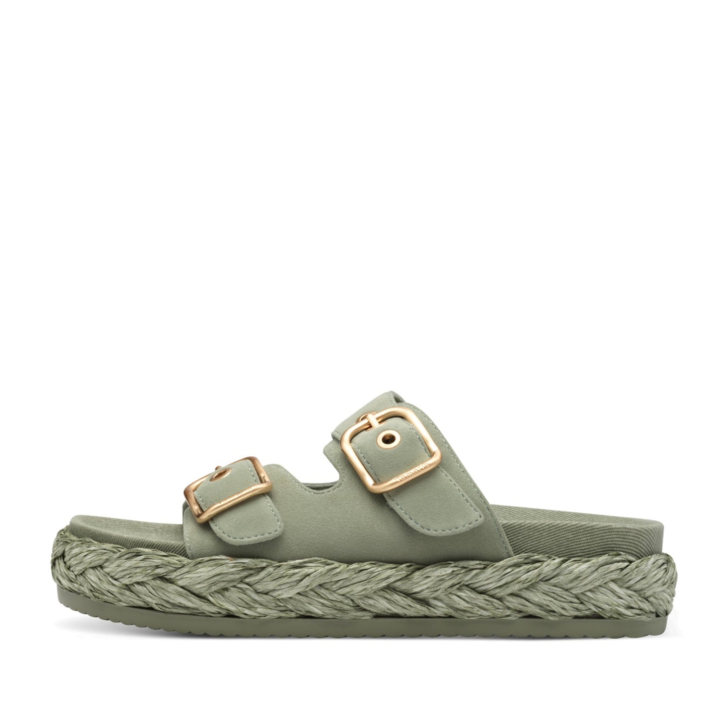 Women's Green Mule Slippers