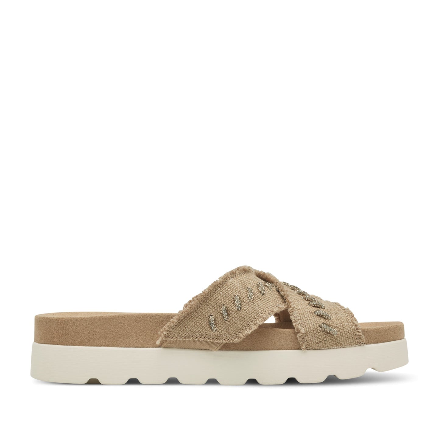 Women's Beige Slippers