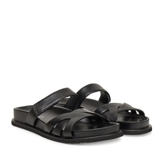 Women's Black Slippers