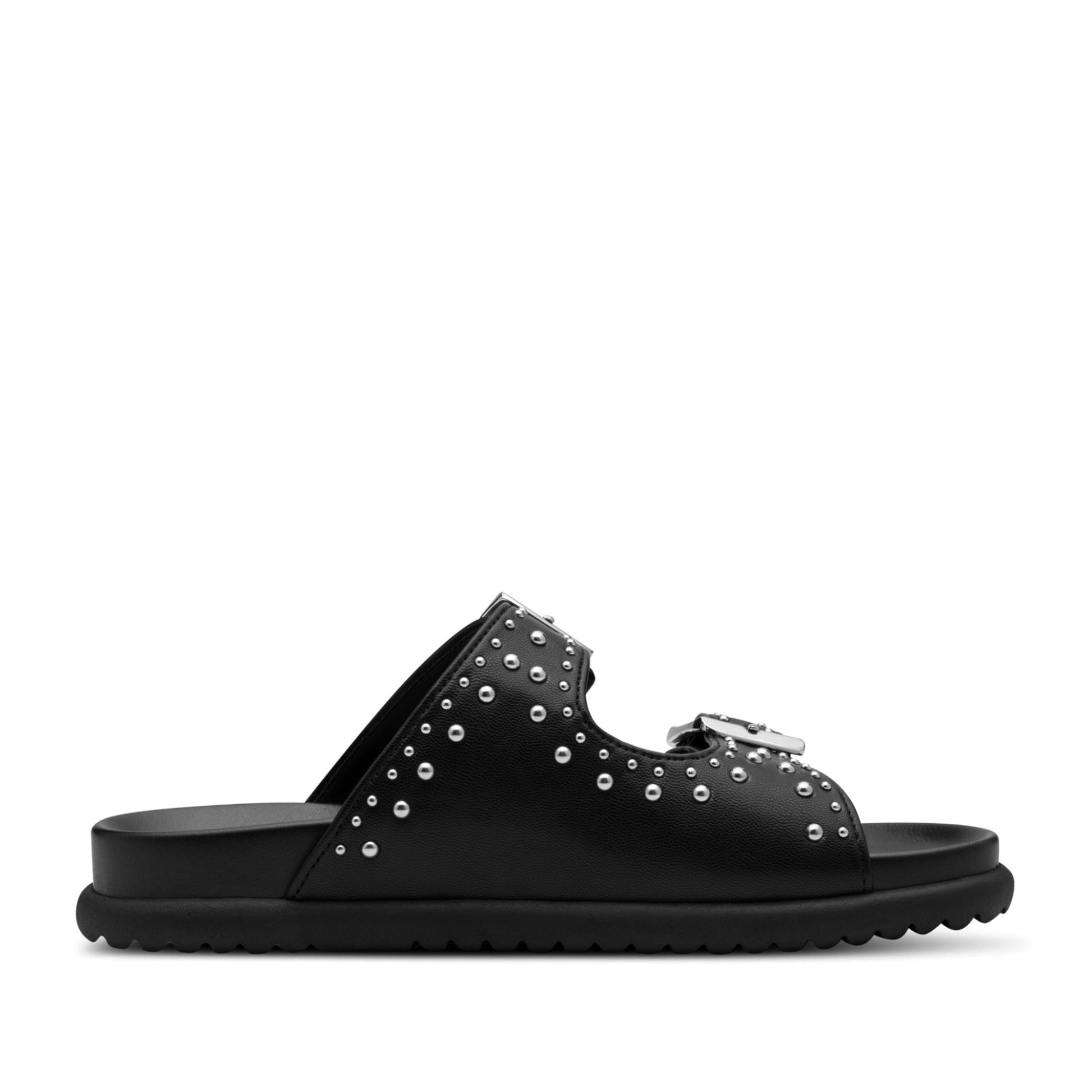 Women's Black Slippers