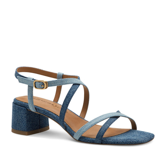 Women's Blue Dress Sandals