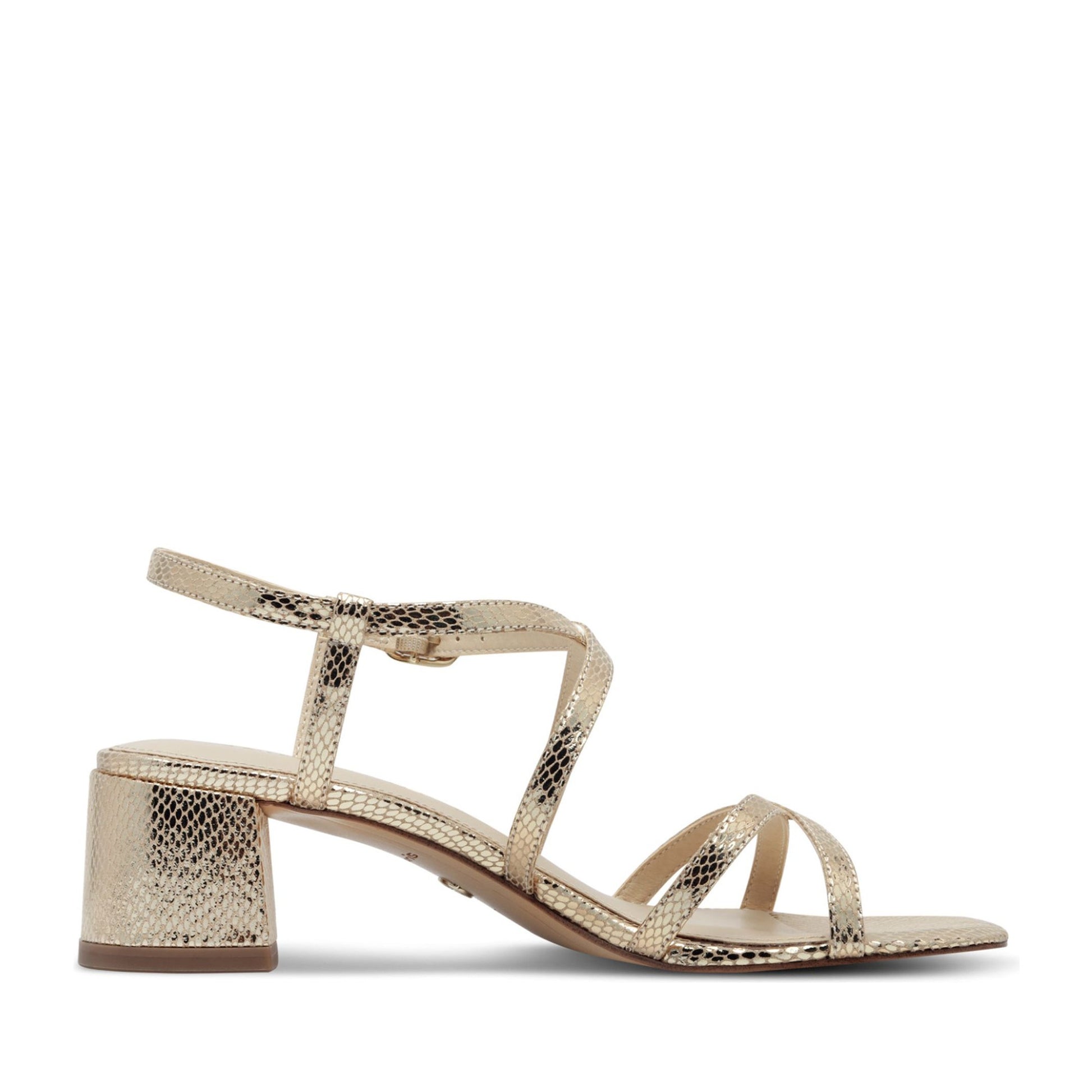 Women's Gold Dress Sandals