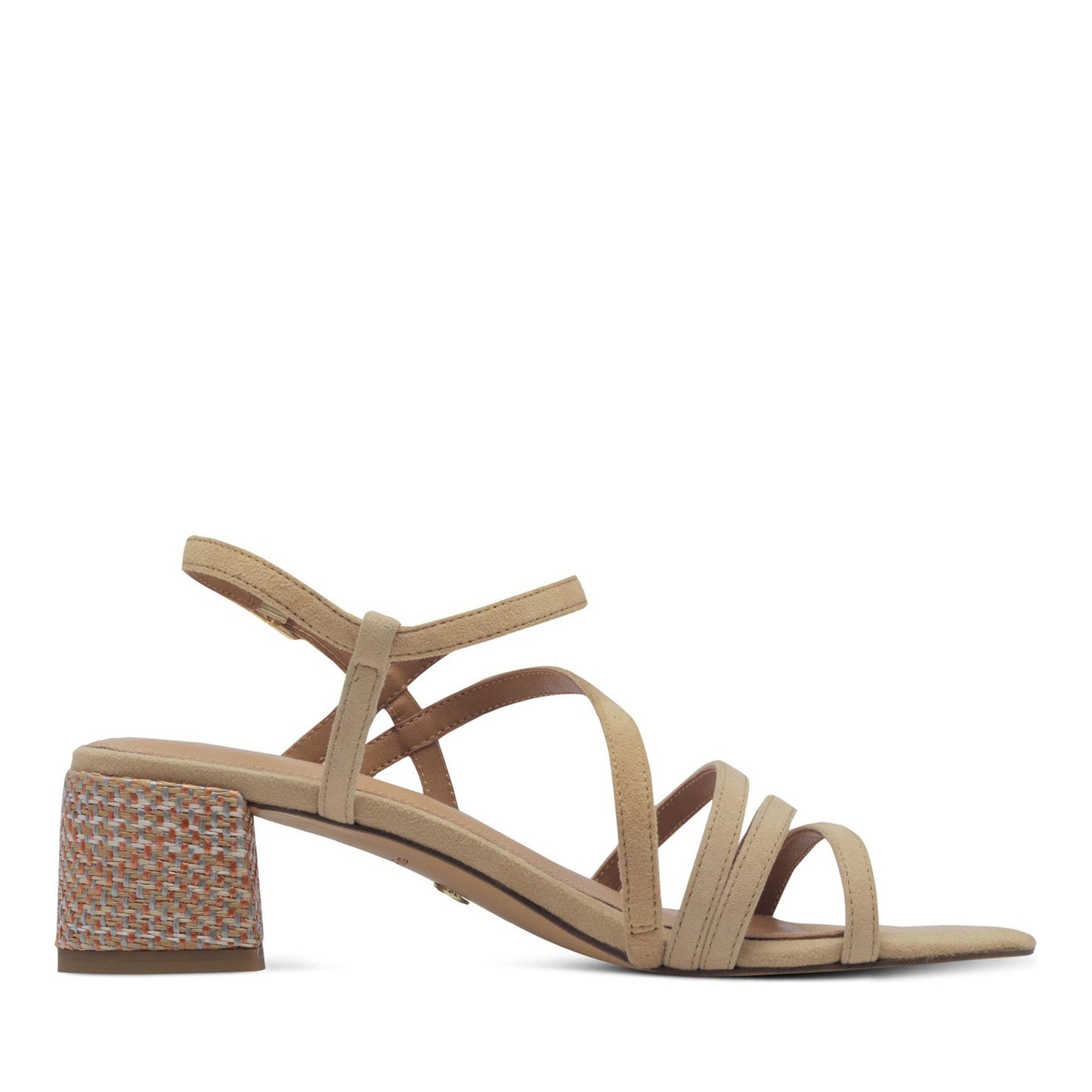 Women's Beige Open-Toe Sandals