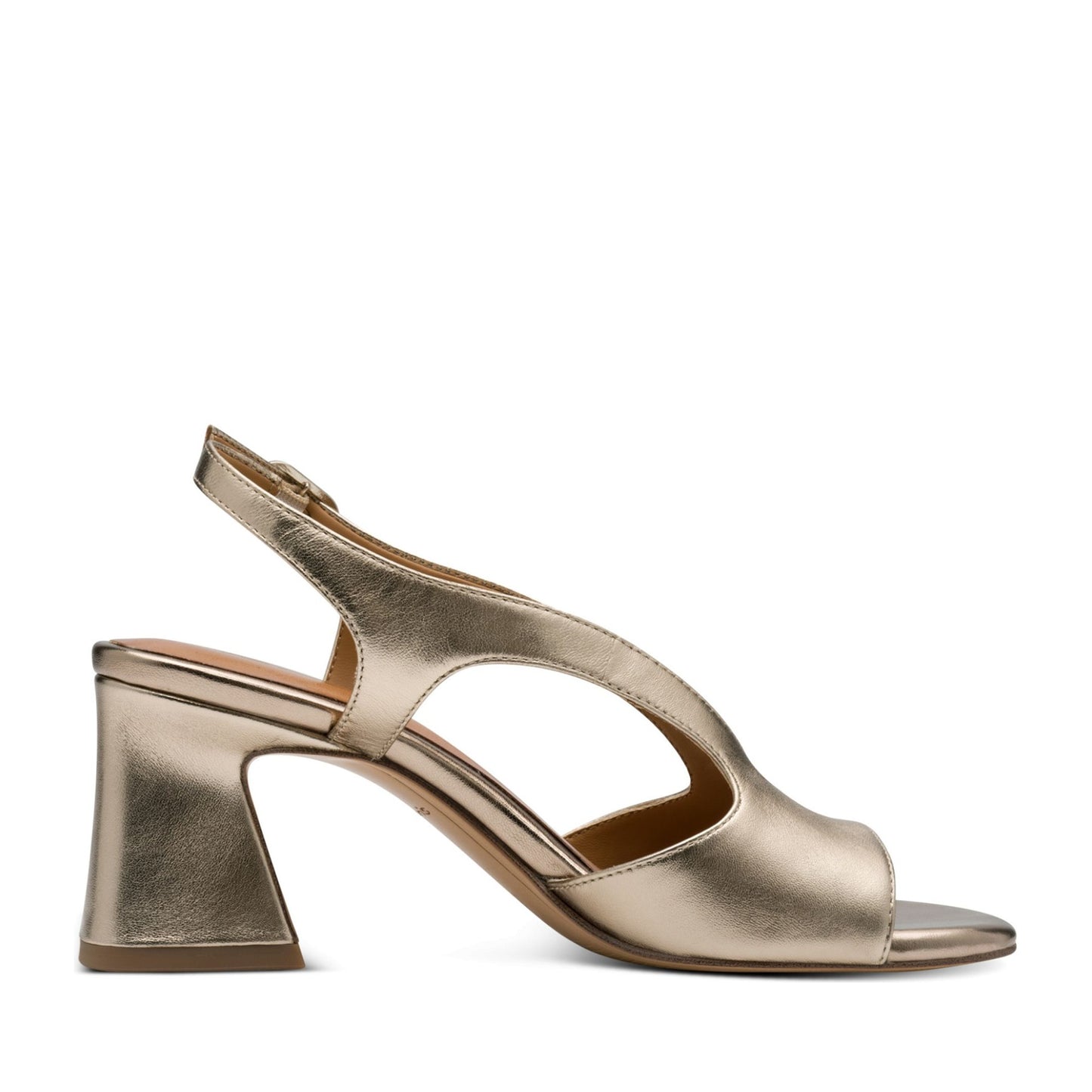 Women's Gold Dress Pumps