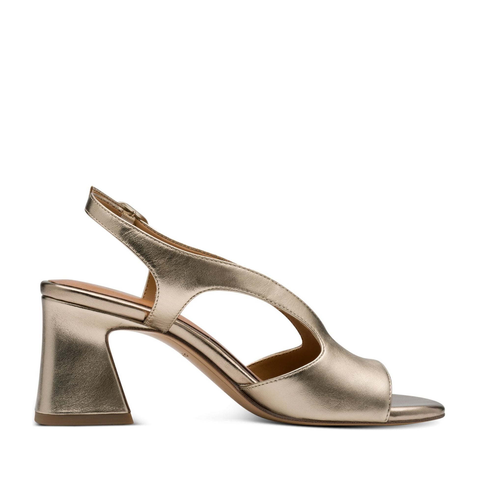 Women's Gold Dress Pumps