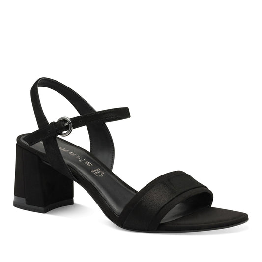 Women's Black Open-Toe Sandals