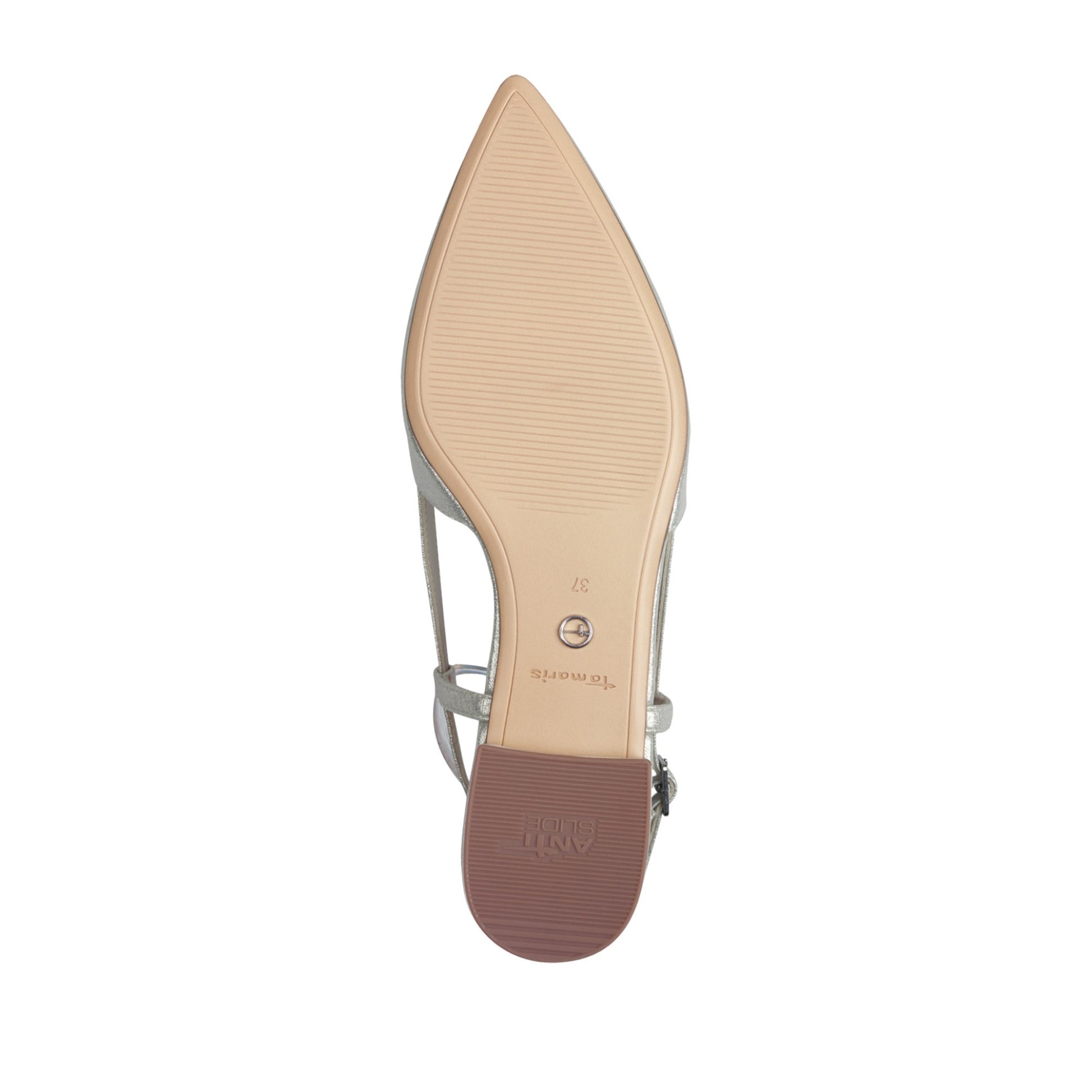 Women's Silver Dress Ballet Flats