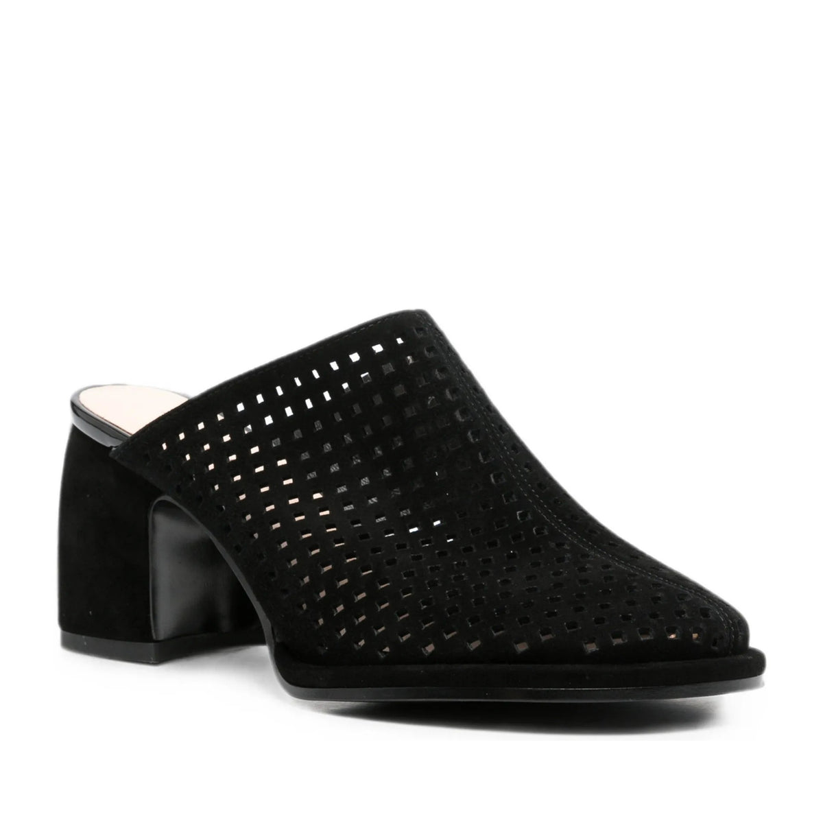 Women's Black Mule Slippers