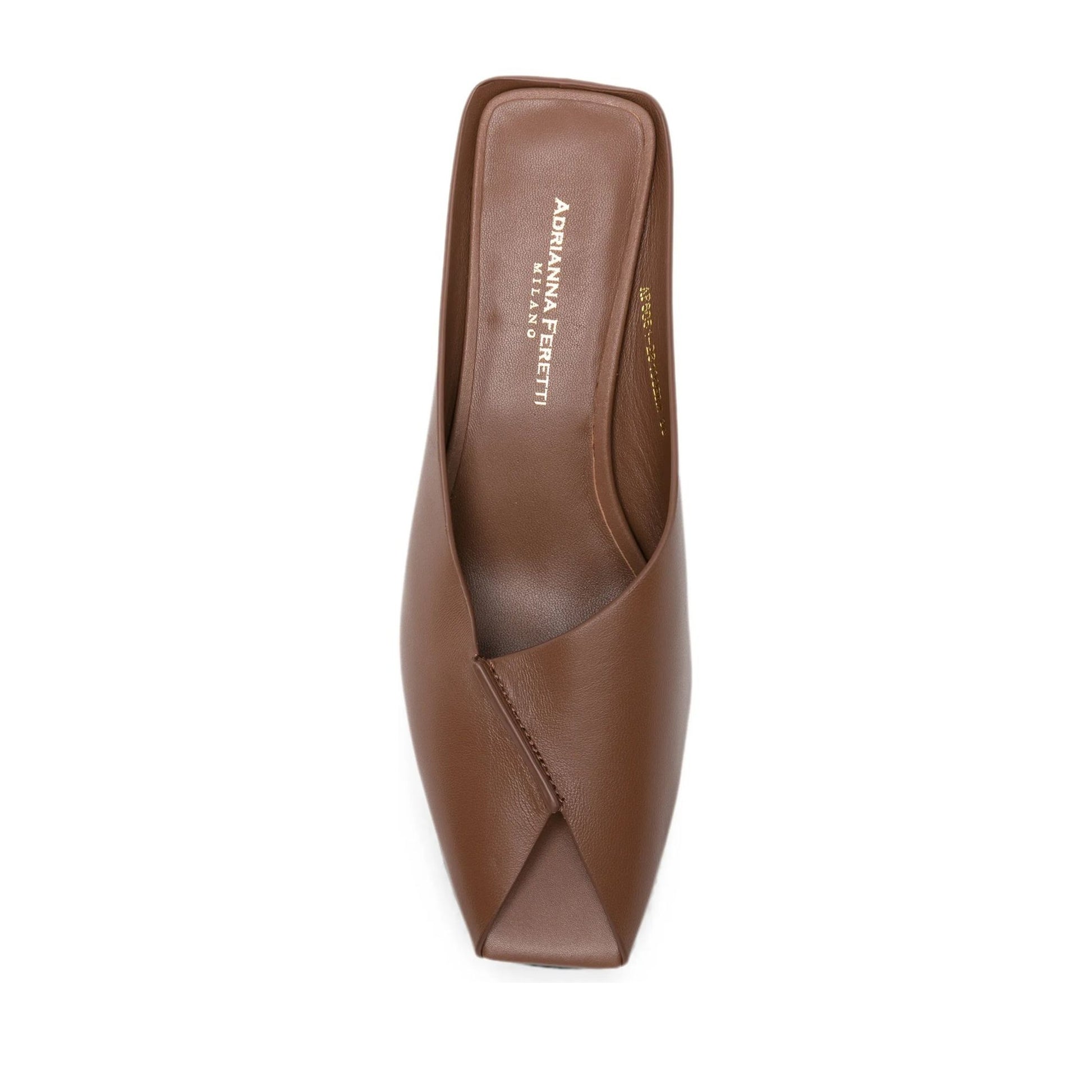 Women's Brown Dress Open-Toe Slippers