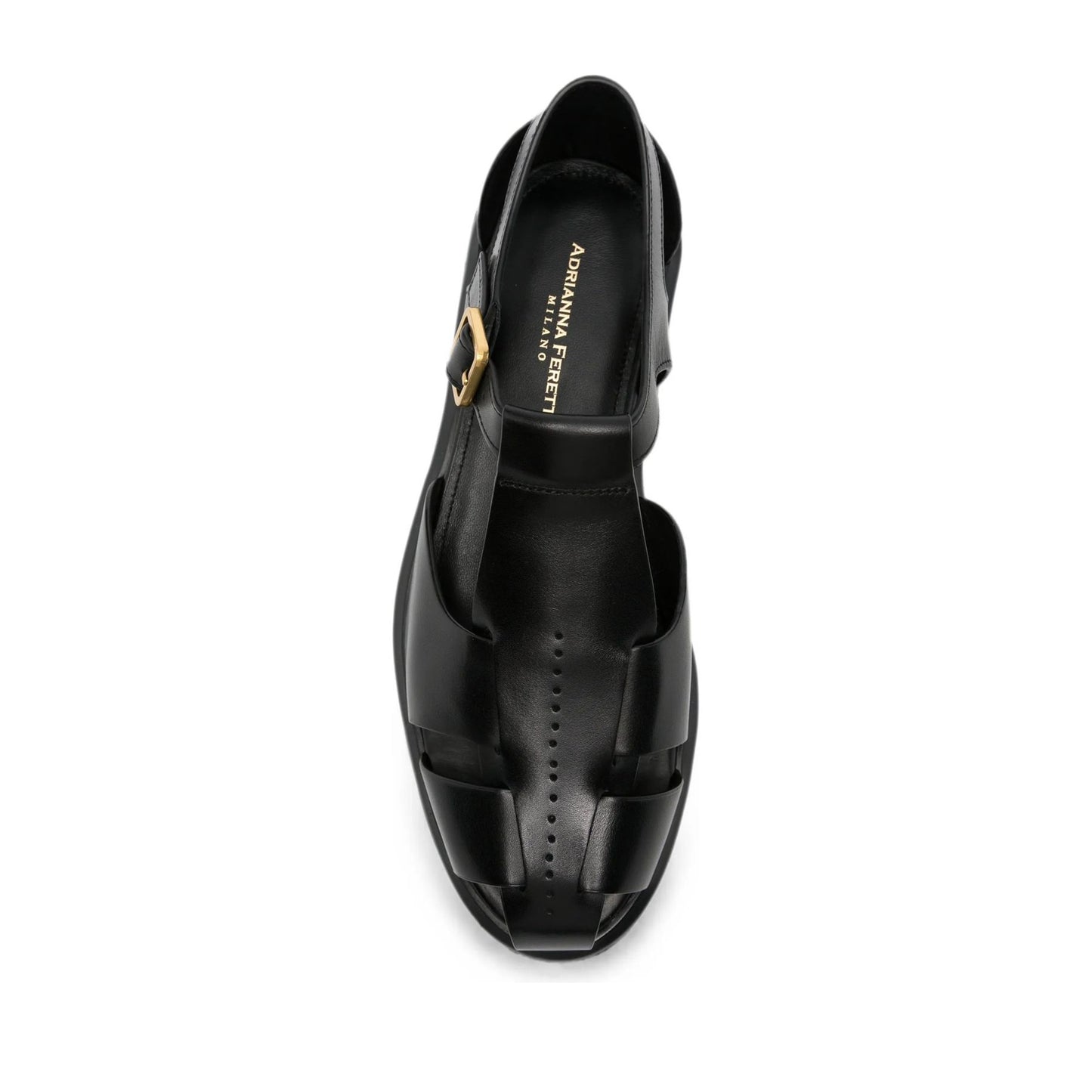 Women's Black Open-Toe Sandals