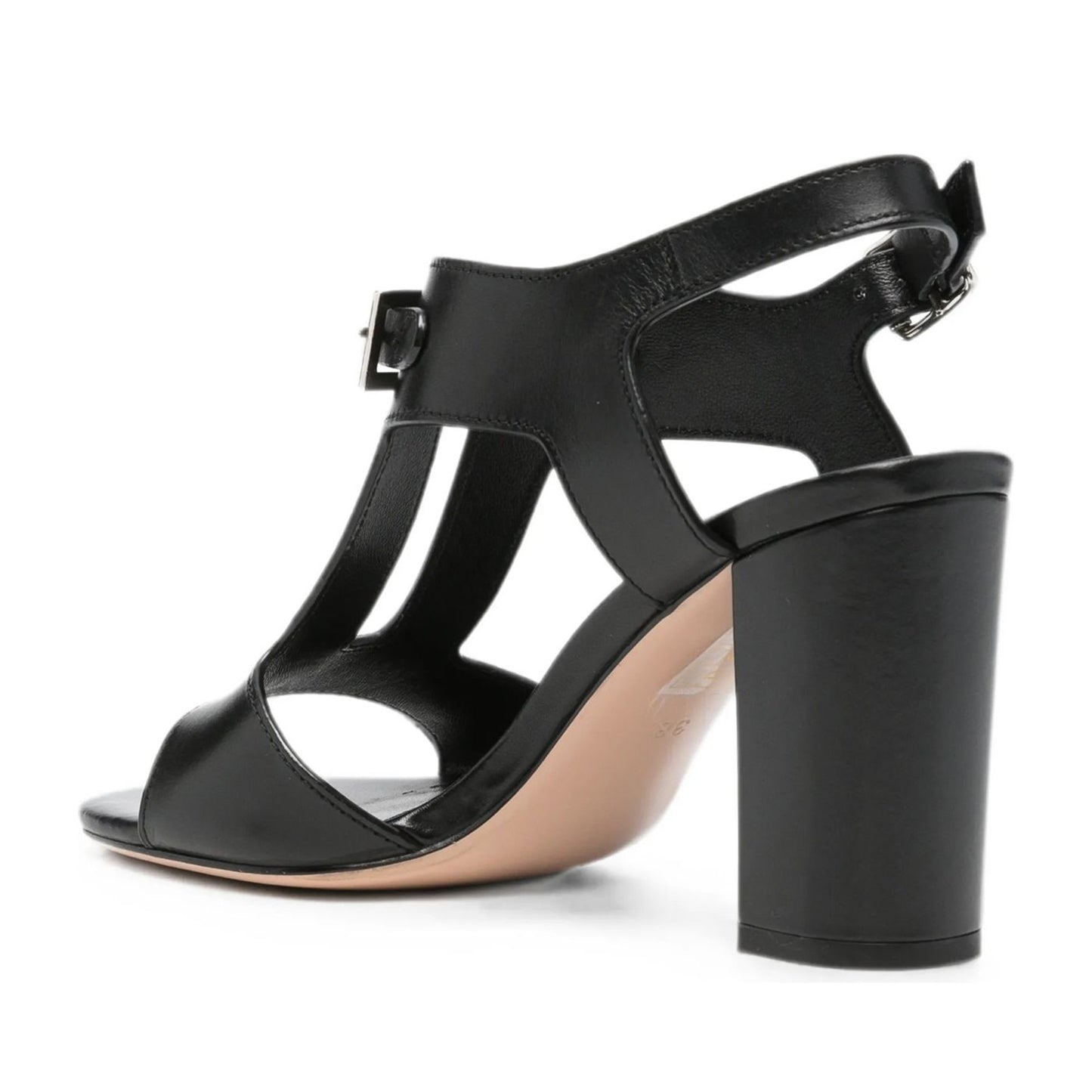Women's Black Open-Toe Sandals