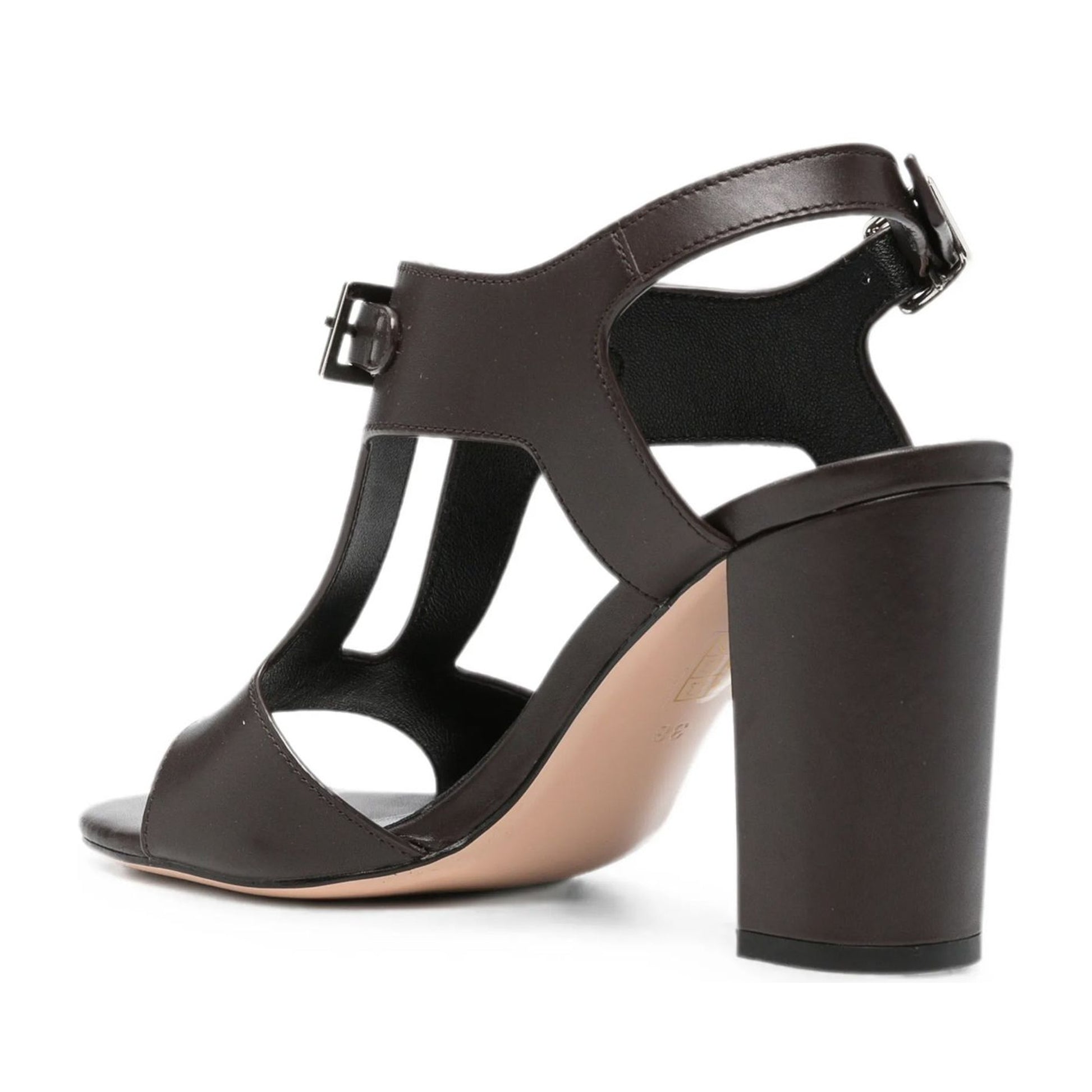 Women's Brown Open-Toe Sandals