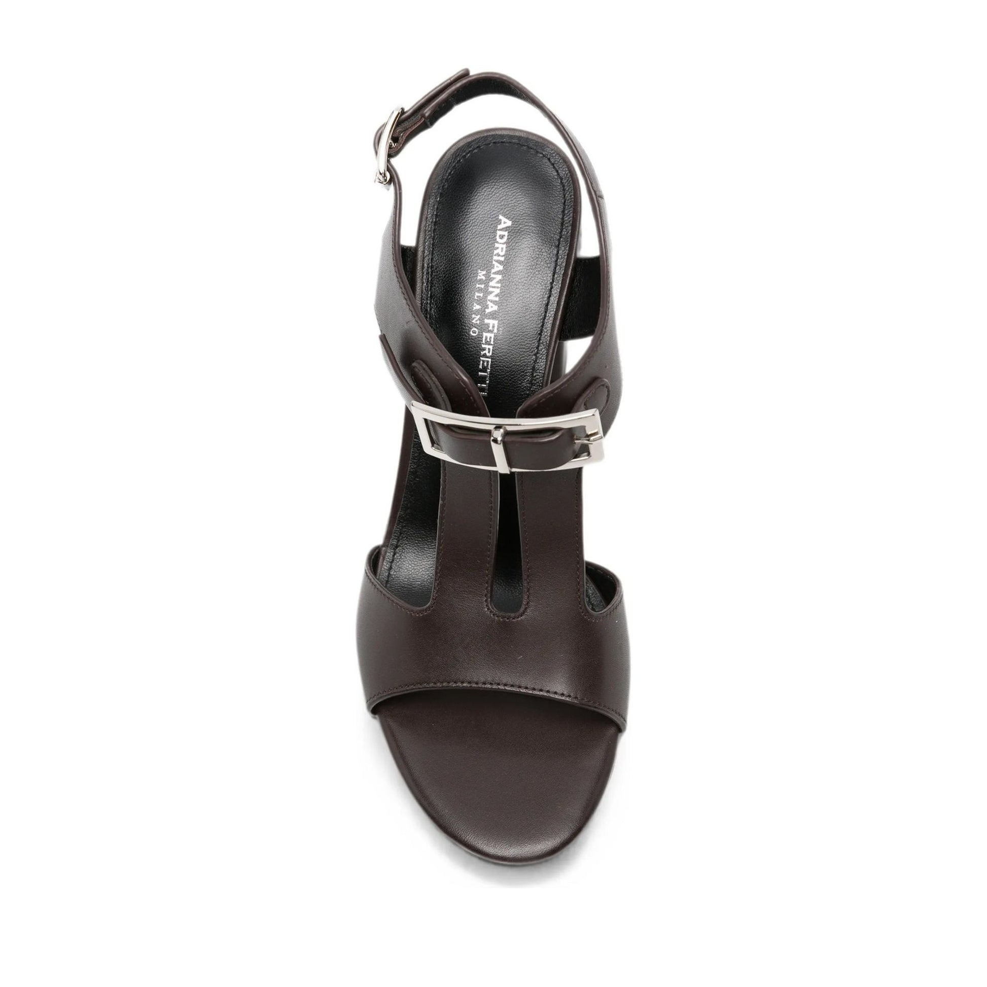 Women's Brown Open-Toe Sandals