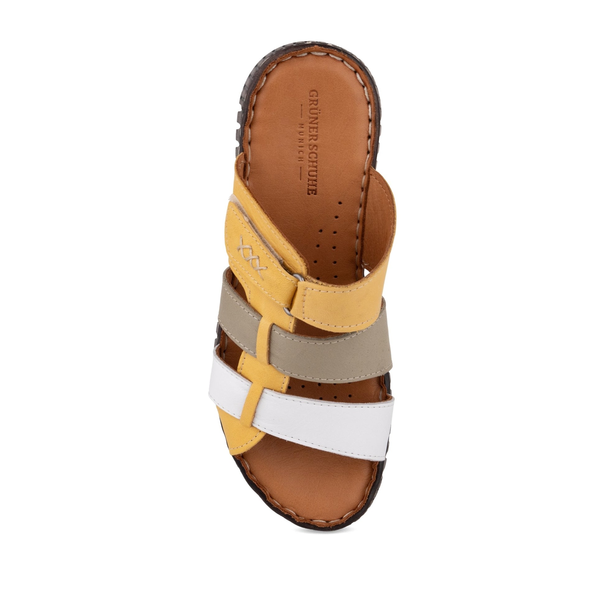 Women's Multicolor Open-Toe Slippers