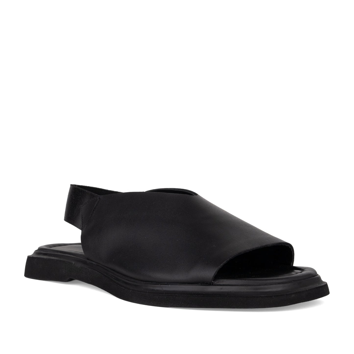 Women's Black Open-Toe Sandals