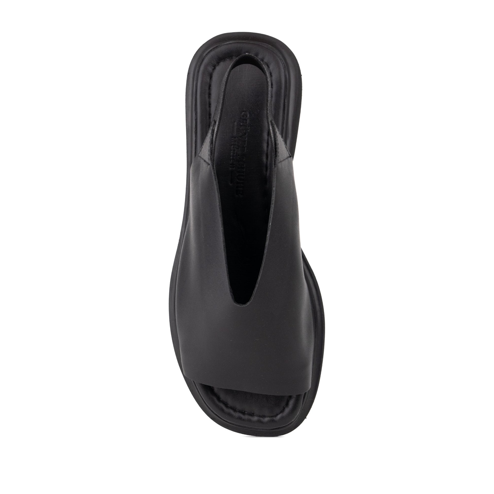 Women's Black Open-Toe Sandals