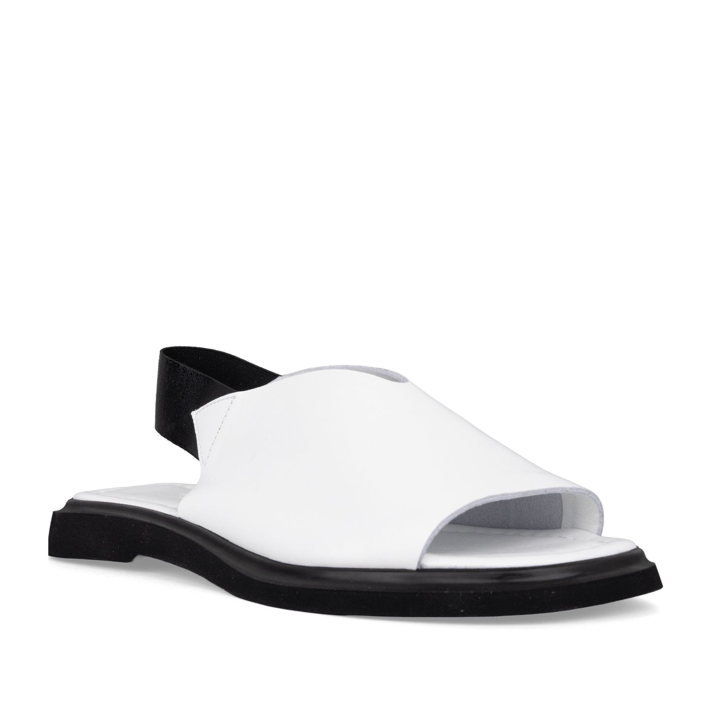 Women's White Open-Toe Sandals