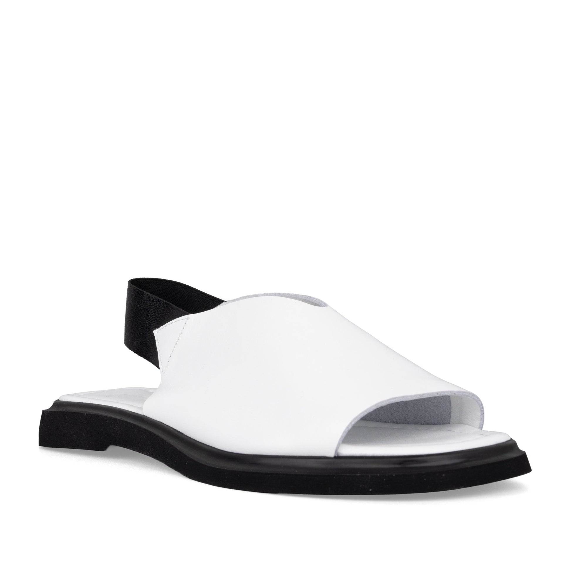 Women's White Open-Toe Sandals