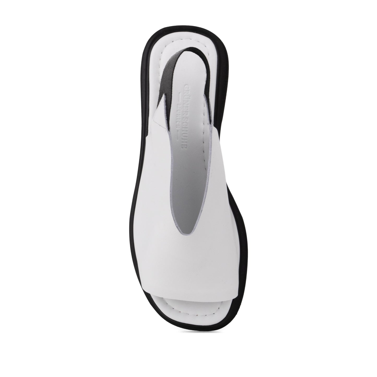 Women's White Open-Toe Sandals