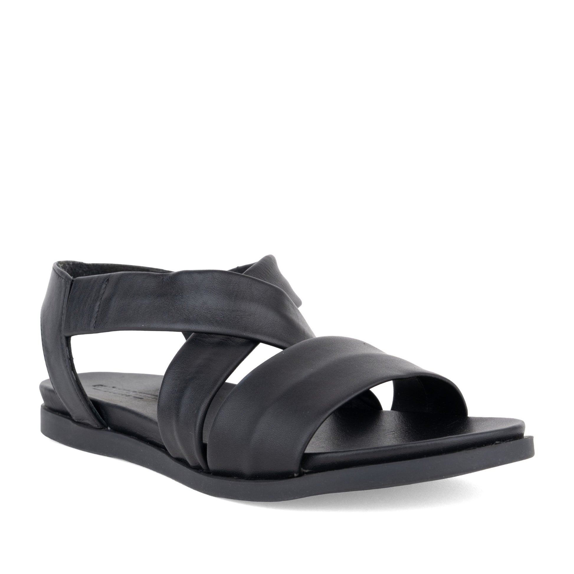 Women's Black Open-Toe Sandals