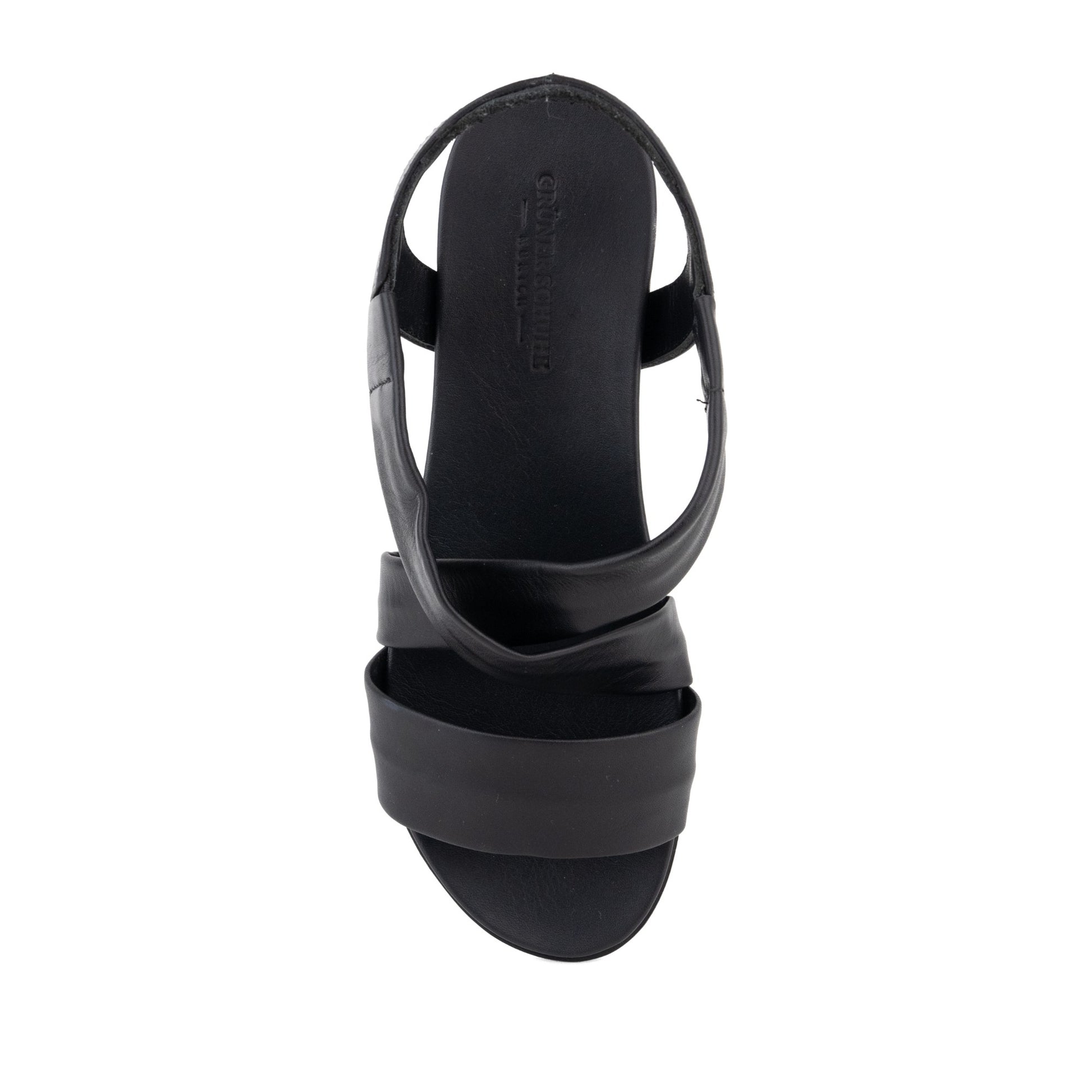 Women's Black Open-Toe Sandals