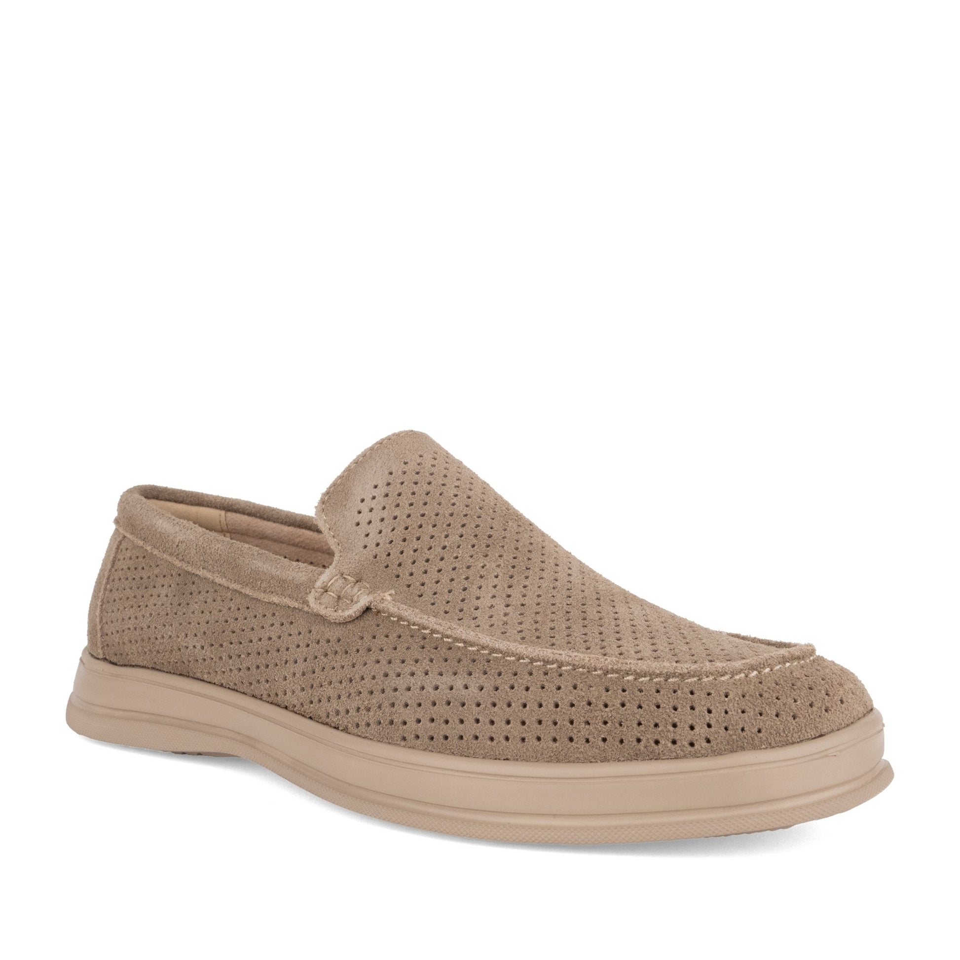 Men's Brown Wedge Moccasins